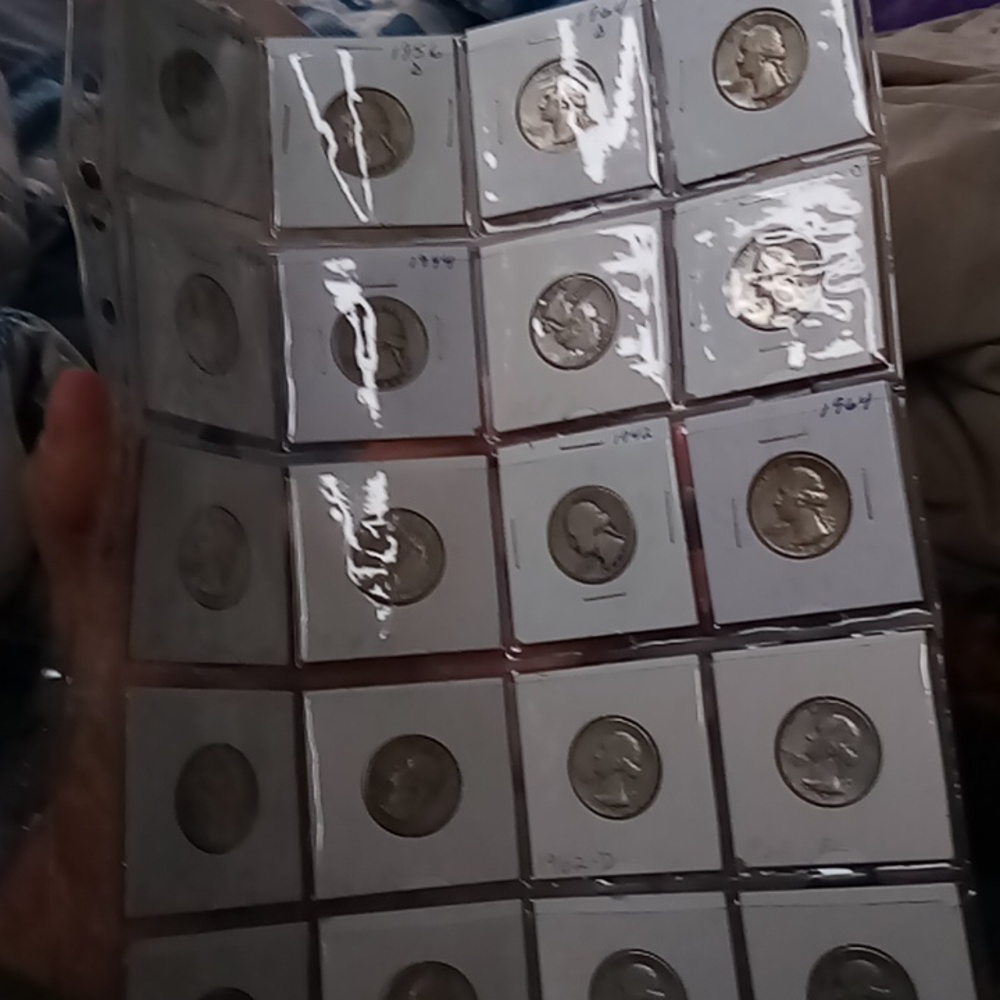 Silver quarter USA